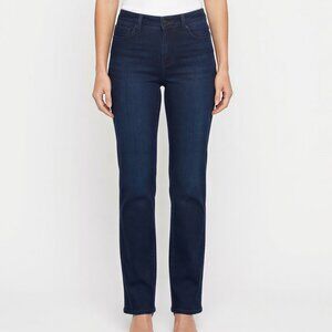 NYDJ Size 8 Marilyn Straight Leg Jeans Dark Wash